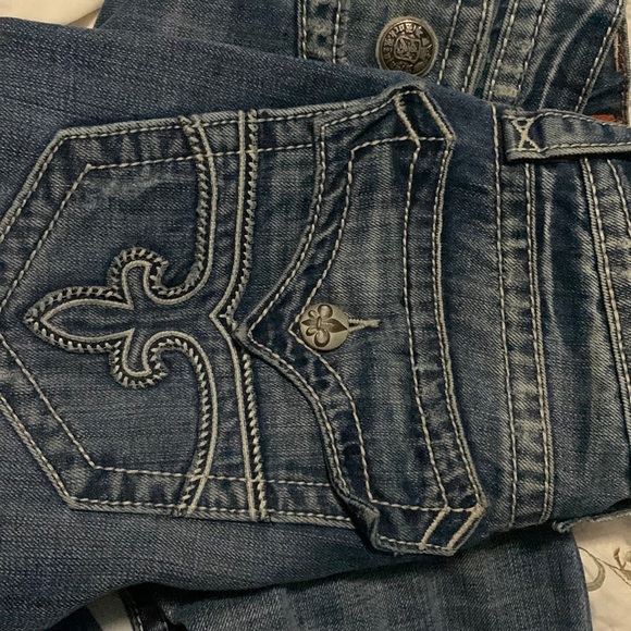 Rock Revival Freddie Straight Jeans size 31x31 - Picture 6 of 7